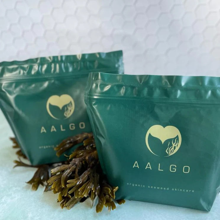 organic sea weed powder in packaging