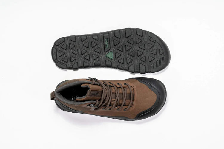 bahé - WOMENS Rediscover Barefoot-style Hiking Boot - BARK