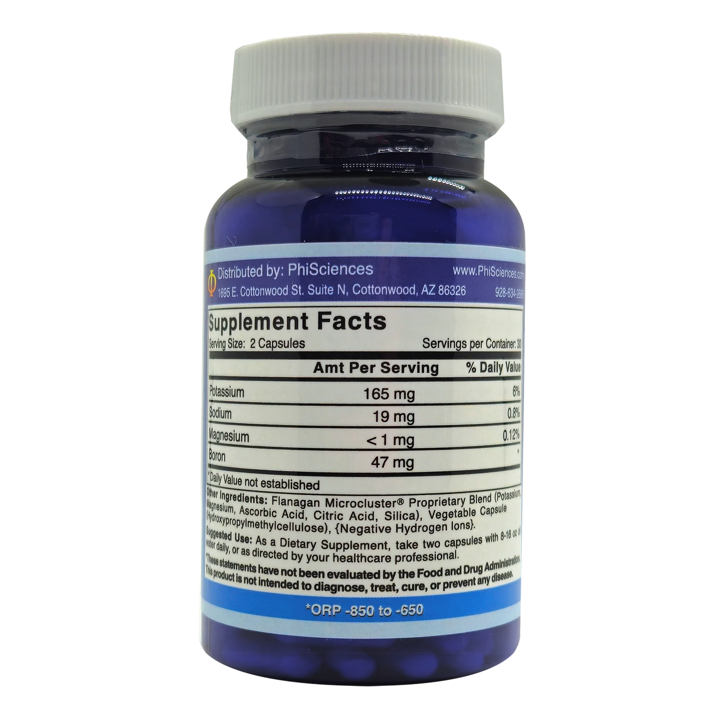 Phi Sciences Dr. Patrick Flanagan MegaHydrate® Capsules