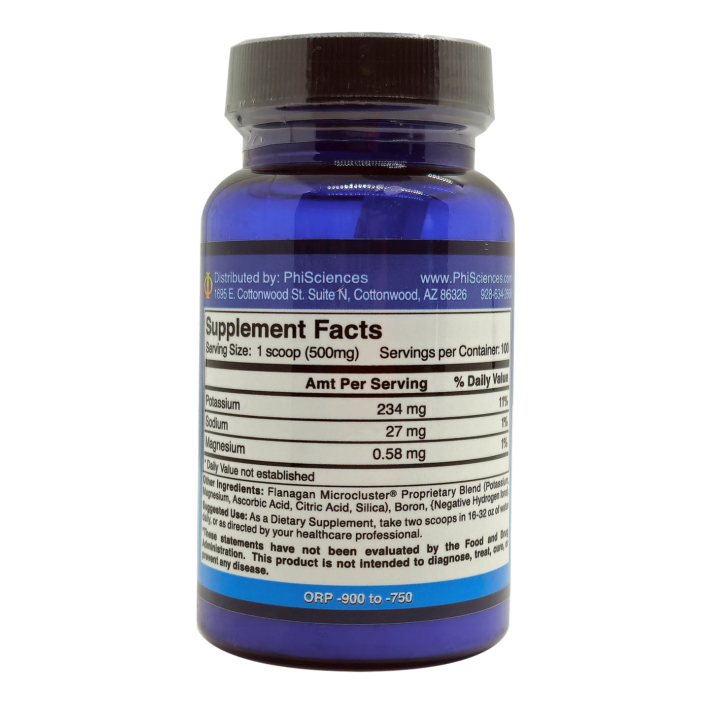 Phi Sciences Dr. Patrick Flanagan MegaHydrate® Hydration Powder