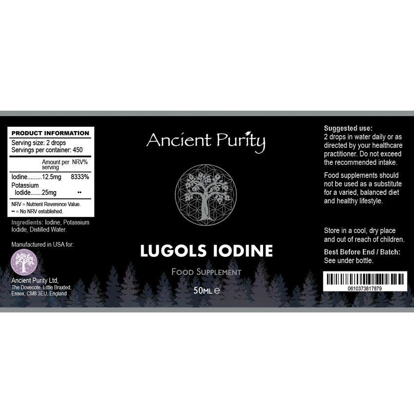 Ancient purity Lugol's Iodine