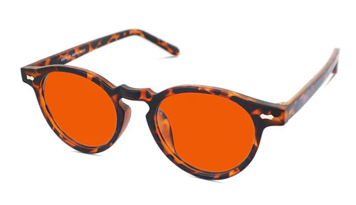 NightFall (red lense) Oscar Blue Blocking Glasses - Tortoise