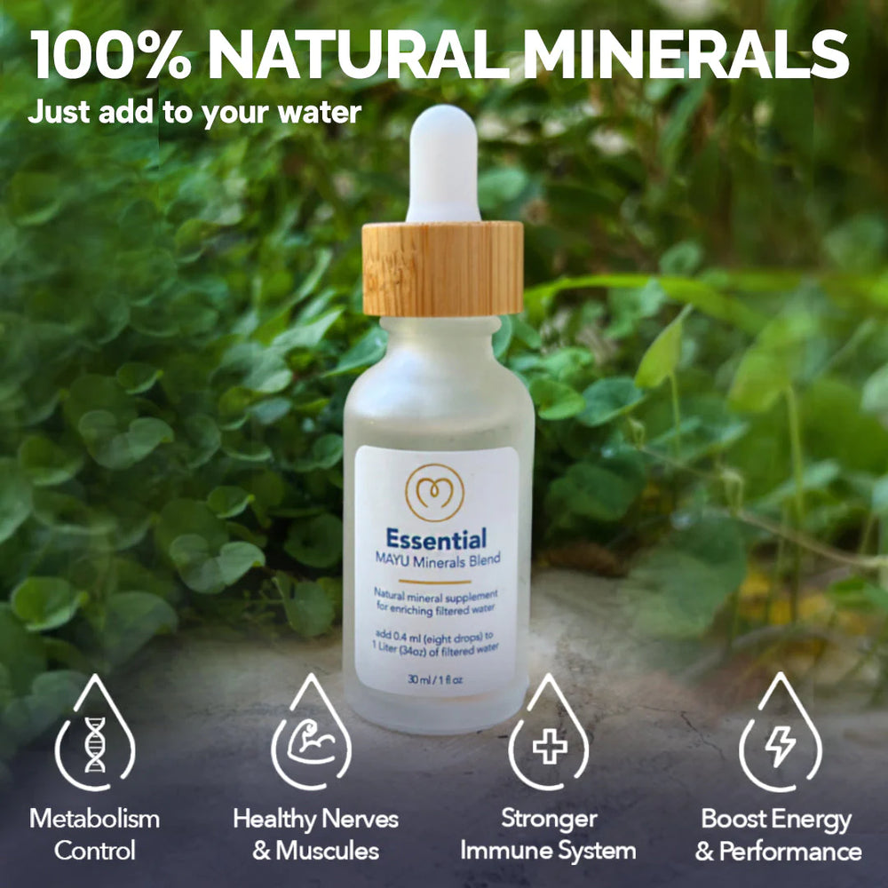 MAYU 100% Natural Essential Mineral drops