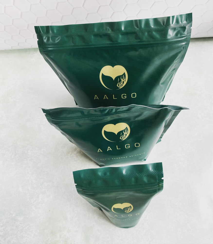 
                  
                    Aalgo seaweed powder in packaging
                  
                