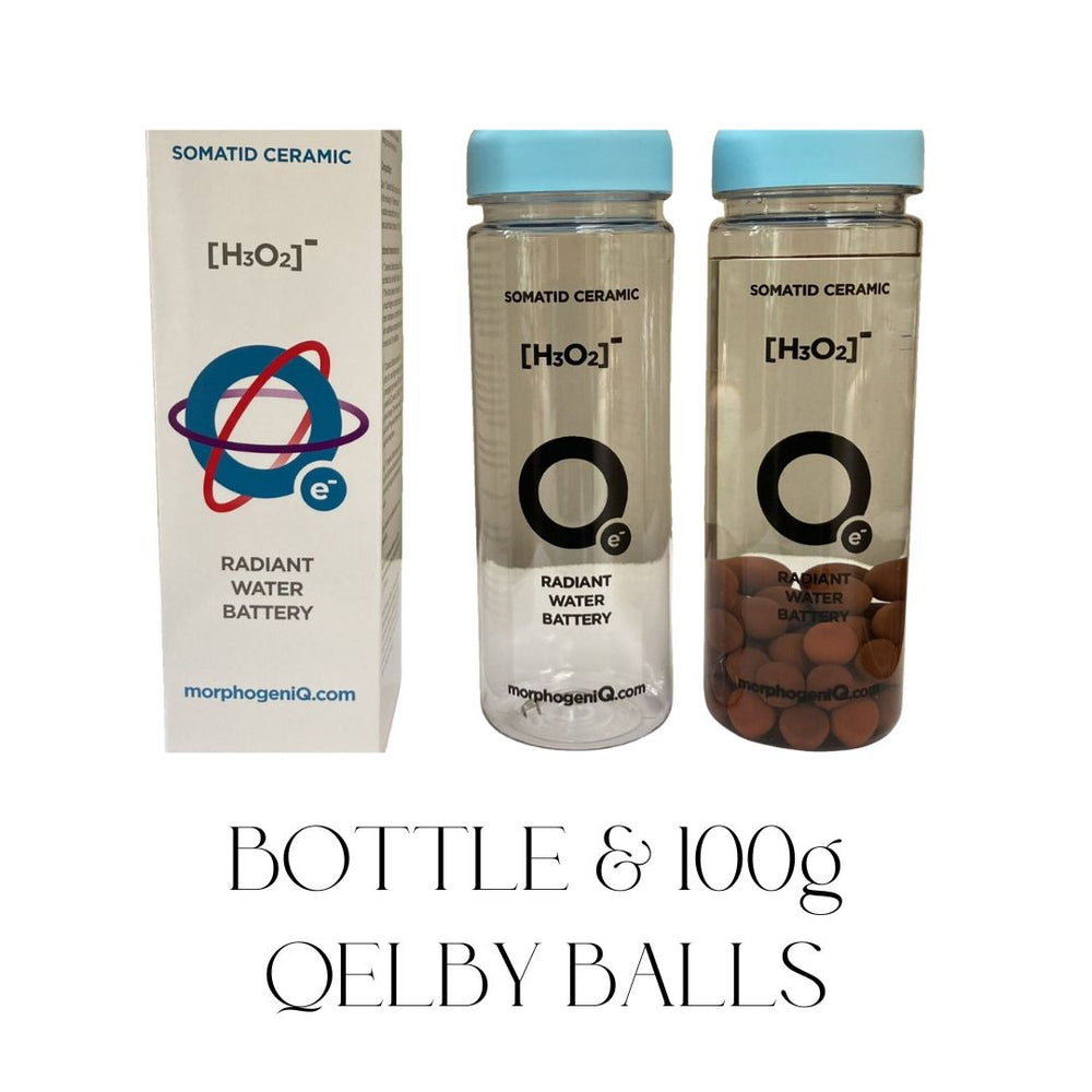 QELBY - Energy Radiating Balls with Drinking Bottle 100g