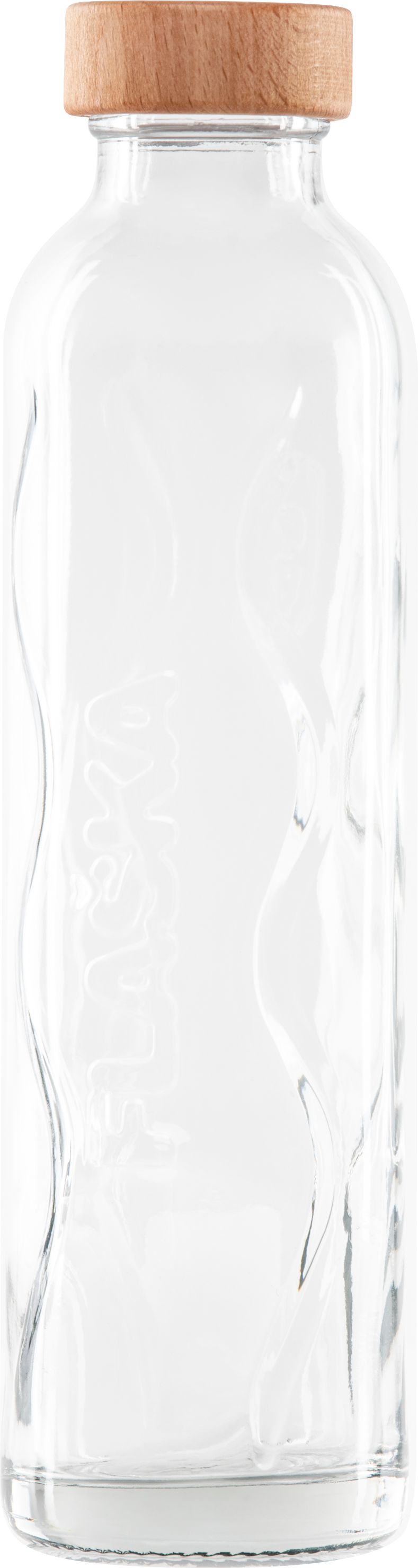 flaska glass water bottle 750ml