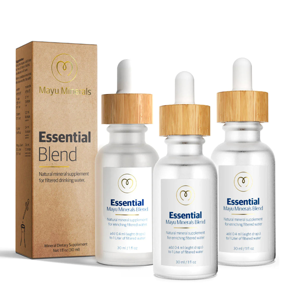 MAYU 100% Natural Essential Mineral drops - PACK OF 3